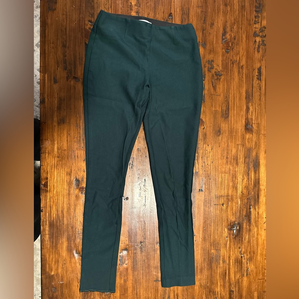 Calvin Klein Forest Green Slip-on Legging Trousers